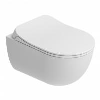 Унитаз подвесной с БИДЕ белый zero без смесителя