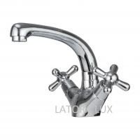 Смеситель раковины хром Latora Lux  2435LL 