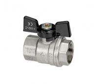 Кран шаровый BG 300 1/2 вн-вн бабочка