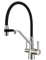 Смеситель кухни с фильтром сатин Zorg ZR356YF