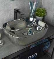 Раковина 500 накладная Gid зеркальная D1302h009