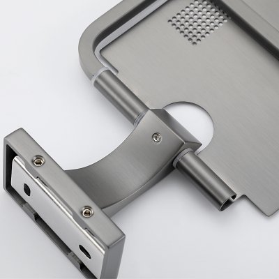 Бумагодержатель с крышкой Gappo оружейная сталь