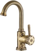 Смеситель раковины бронза Zorg  A113U BR