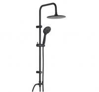 Стойка душевая черная Olives  KDC 01B