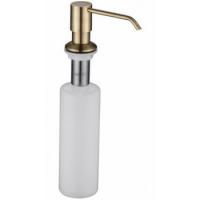 Дозатор встраиваемый для кухонной мойки бронза