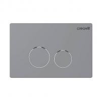 Кнопка серая матовая Greovit terra gr9002 00