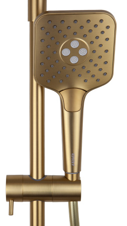 Душевой гарнитур матовое золото Kaiser 05382-3