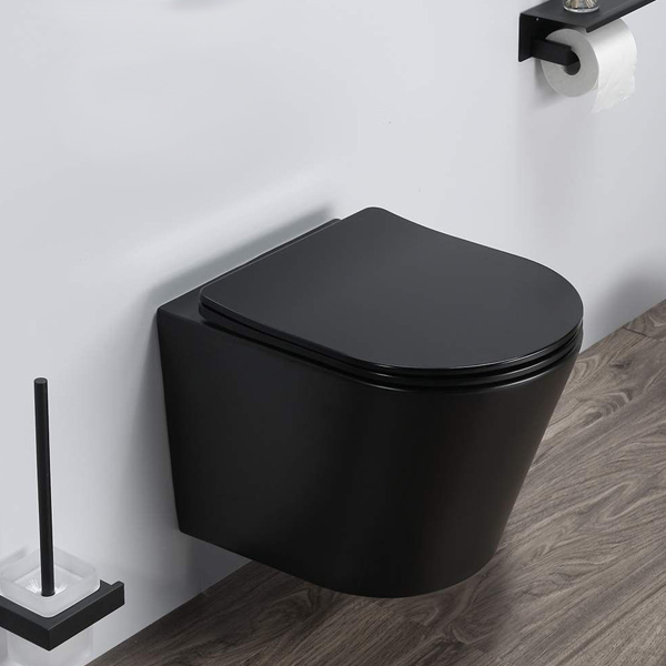 Комплект Инсталляция + черный унитаз + черная кнопка Чехия