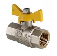 Кран шаровый Valtec 1/2 вн-вн газовый бабочка
