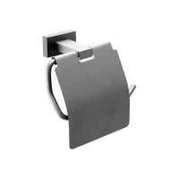 Бумагодержатель с крышкой графит Belz В90403