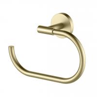 Полотенцедержатель овальный матовое золото Aquatek AQ4221BG