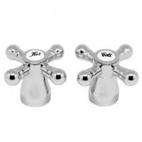 Маховики пара на 20 шлицов крестики латунь