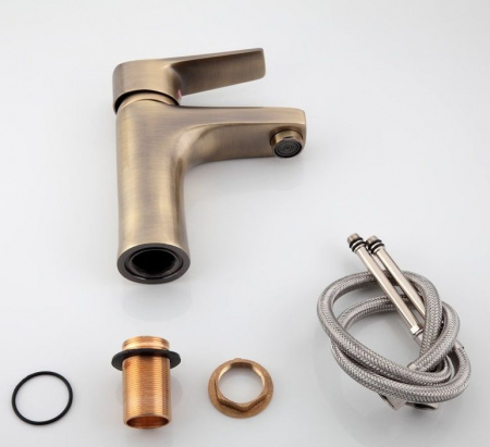 Смеситель раковины бронза Frap F1030-4