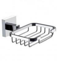 Мыльница на держателе решетка хром Metra FХ-11109