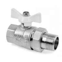 Кран американка Sti 1/2 вн-нар бабочка