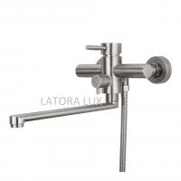 Смеситель ванны сатин Latora Lux 1596LL