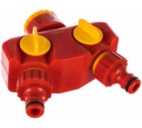 Распределитель на 2 крана 3/4*1" вн резьба