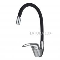 Смеситель кухни хром Latora Lux  1195LL