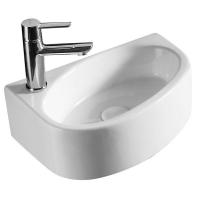 Раковина 42 угловая подвесная Азарио отверстие слева AZ4519A