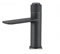 Смеситель раковины черный  Savol S 60180НН