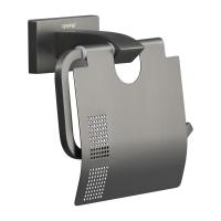 Бумагодержатель с крышкой Gappo оружейная сталь