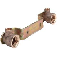 Водорозетка пайка на планке 15*1/2 вн резьба