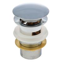 Выпуск д/раковины с переливом хром 481-1А