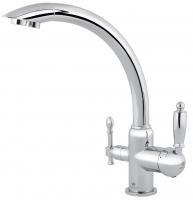 Смеситель кухни с фильтром хром Kaiser 31244