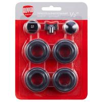 Набор для подключения радиатора 1/2 черный Royal Thermo