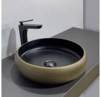 Раковина 420 накладная Comforty бронза