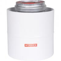 Начальный участок дымохода Rommer 60/100 прямой