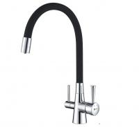 Смеситель кухни с фильтром хром Lemark LM3075C