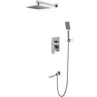 Смеситель скрытого монтажа сатин Gappo G7199-20