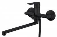 Смеситель ванны черный Osgard 87223 