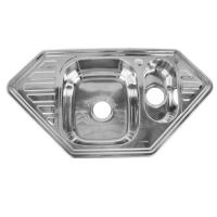 Мойка 950 врезная две чаши 0,8мм