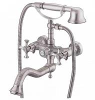 Смеситель ванны сатин Zorg  A7000W SL