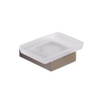 Мыльница стеклянная Cezares сатин SLIDER-SODS-IN 