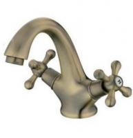 Смеситель раковины бронза Frap F1019-4