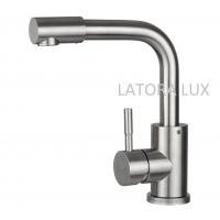 Смеситель раковины сатин Latora Lux  1496LL