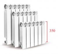  Радиатор биметалл Корвет 350 мм 4 секции