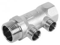 Коллектор Valtec 1" на 2 выхода 1/2" нар