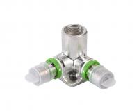 Пресс водорозетка  20*1/2 двойная комап