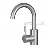 Смеситель раковины сатин Latora Lux  1482LL