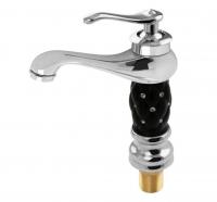 Смеситель раковины черный Brimix 115