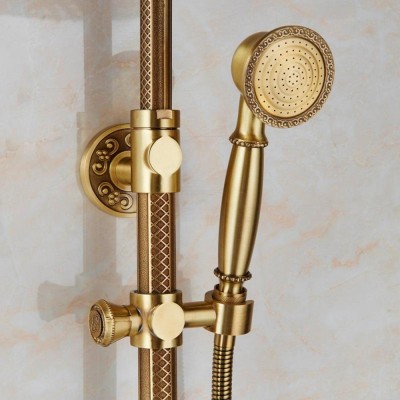 Душевой гарнитур бронза Zorg А201DS BR