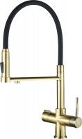 Смеситель кухни с фильтром бронза Hammer SH2003BR