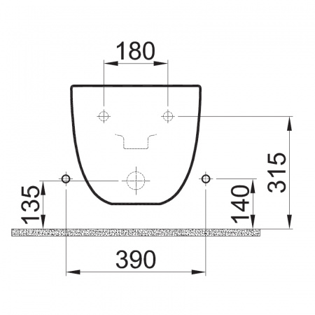 Унитаз подвесной с БИДЕ белый zero без смесителя