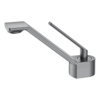 Смеситель раковины оружейная сталь Elghansa 1613301-Gun