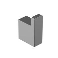 Крючок одинарный Cezares сатин