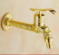 Кран водоразборный 1/2 золото